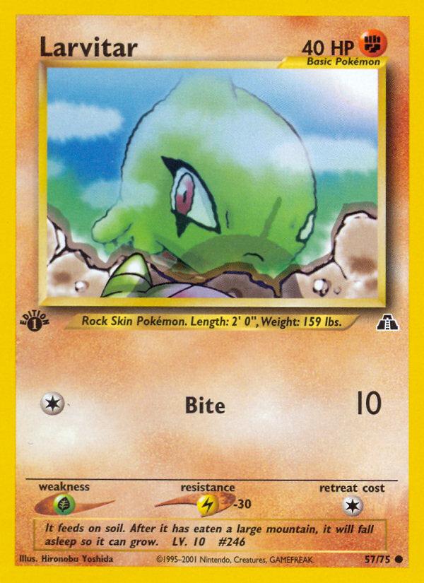 Larvitar - Neo Discovery (Common) [NDI-57] Image principale du produit
