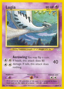 Lugia - Neo Revelation (Rare) [NR-20] Hover Image