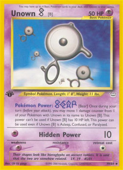 Unown - Neo Revelation (Uncommon) [NR-39] Main image