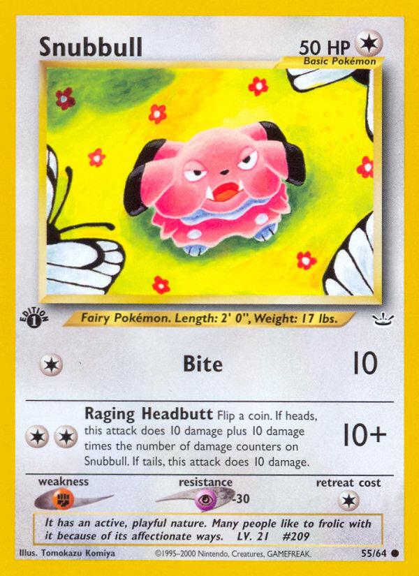 Snubbull - Neo Revelation (Common) [NR-55] Immagine principale del prodotto