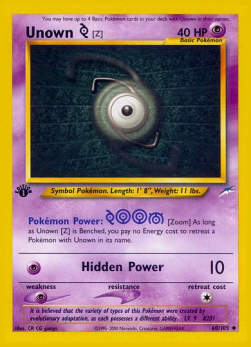 Unown - Neo Destiny (Uncommon) [NDE-60] Hover Image
