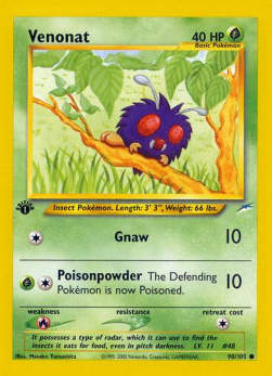 Venonat - Neo Destiny (Common) [NDE-90] Hover Image