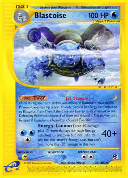 Blastoise - Expedition Base Set (Rare) [EX-37] Hover Image