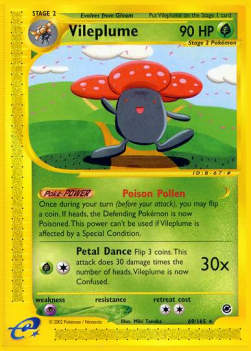 Vileplume - Expedition Base Set (Rare) [EX-69]