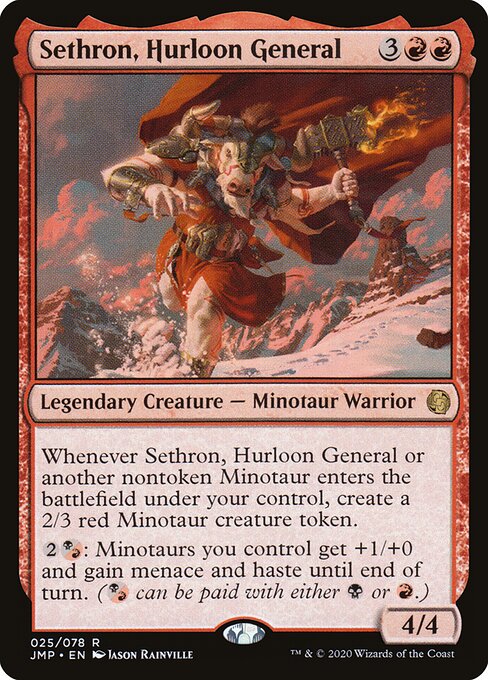 Sethron, Hurloon General – Jumpstart (JMP-25) Magic: The Gathering card