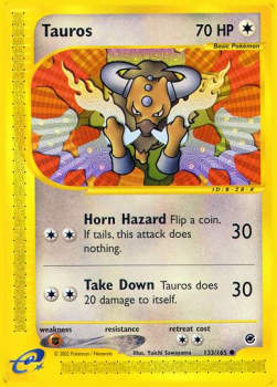 Tauros - Expedition Base Set (Common) [EX-133]