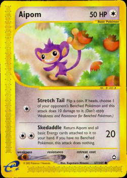 Aipom - Aquapolis (Common) [AQ-67] Hoofdafbeelding