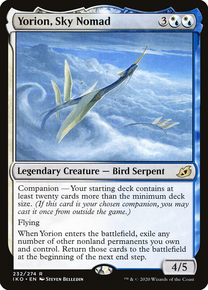 Yorion, Sky Nomad - Ikoria: Lair of Behemoths (Rare) [IKO-232] Main image