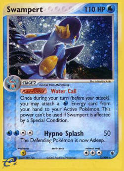 Swampert (Water Call) - EX Ruby & Sapphire (Holo Rare) [RS-13]