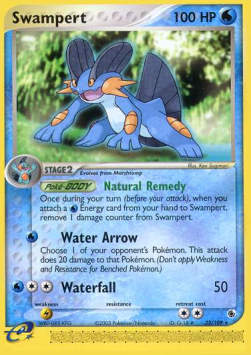 Swampert (Natural Remedy) - EX Ruby & Sapphire (Rare) [RS-23] Image principale du produit