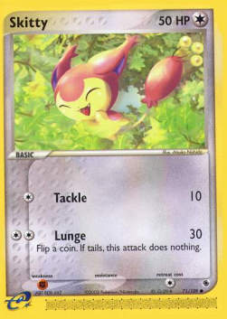 Skitty (Tackle) - EX Ruby & Sapphire (Common) [RS-71]