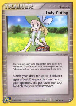Lady Outing - EX Ruby & Sapphire (Uncommon) [RS-83] Imagen principal del producto