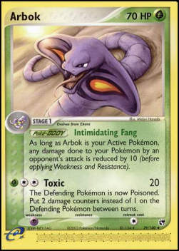 Arbok - EX Sandstorm (Uncommon) [SS-29]