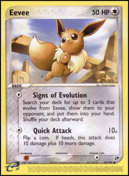 Eevee - EX Sandstorm (Common) [SS-63] Immagine principale del prodotto