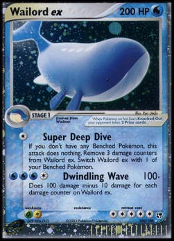 Wailord ex - EX Sandstorm (Ultra Rare) [SS-100]