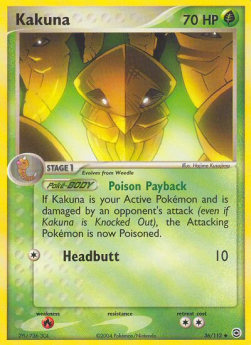 Kakuna - EX FireRed & LeafGreen (Uncommon) [FL-36] Image principale du produit
