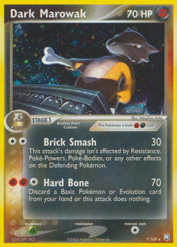 Dark Marowak - EX Team Rocket Returns (Holo Rare) [TRR-7] Hover Image