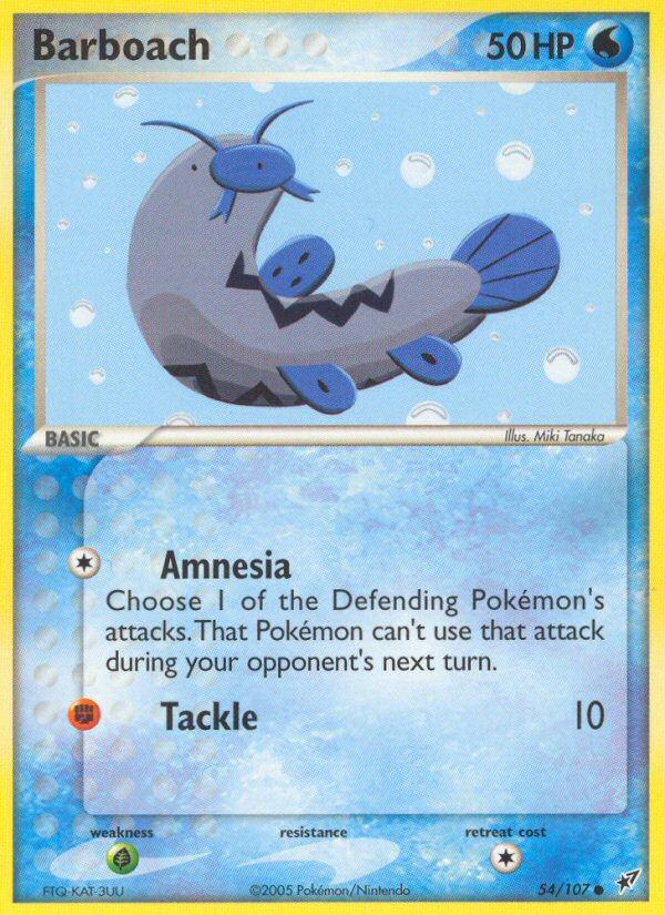 Barboach - EX Deoxys (Common) [DX-54] Image principale du produit