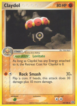 Claydol - EX Emerald (Uncommon) [EM-24] Hauptbild