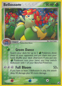 Bellossom - EX Unseen Forces (Holo Rare) [UF-3] Hoofdafbeelding
