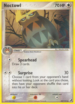 Noctowl - EX Unseen Forces (Uncommon) [UF-43]