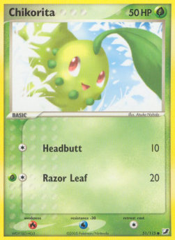 Chikorita - EX Unseen Forces (Common) [UF-51]