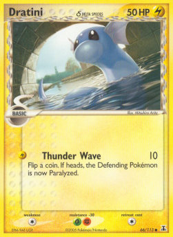 Dratini δ Delta Species (Thunder Wave) - EX Delta Species (Common) [DS-66] Hover Image