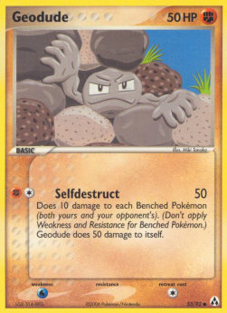 Geodude - EX Legend Maker (Common) [LM-53] Image principale du produit