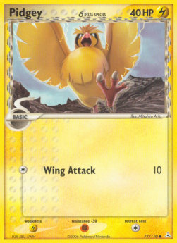Pidgey δ Delta Species - EX Holon Phantoms (Common) [HP-77] Hauptbild