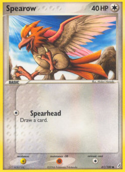 Spearow - EX Crystal Guardians (Common) [CG-61] Hover Image
