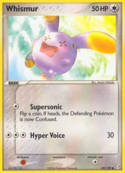 Whismur - EX Crystal Guardians (Common) [CG-69] Hover Image
