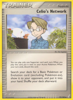 Celio's Network - EX Crystal Guardians (Uncommon) [CG-73] Imagen principal del producto