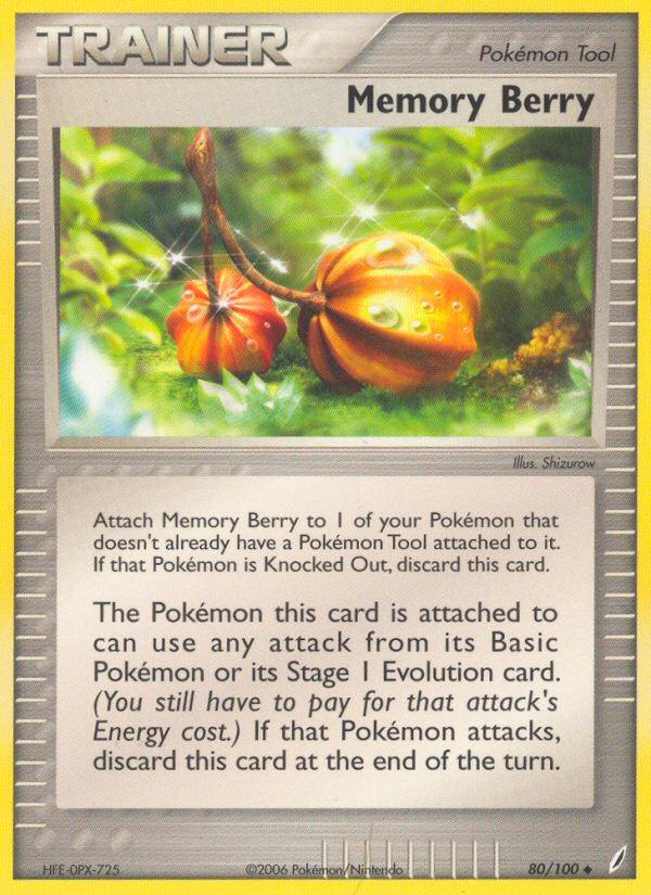 Memory Berry - EX Crystal Guardians (Uncommon) [CG-80] Image principale du produit
