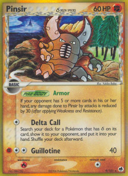Pinsir δ Delta Species - EX Dragon Frontiers (Holo Rare) [DF-9] Hover Image