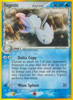Togetic δ Delta Species - EX Dragon Frontiers (Holo Rare) [DF-11] Hauptbild