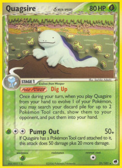 Quagsire δ Delta Species - EX Dragon Frontiers (Rare) [DF-21] Hover Image