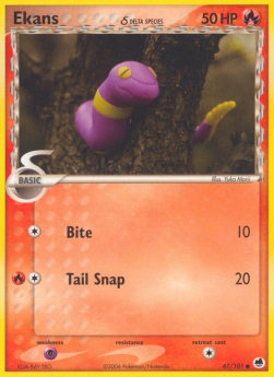 Ekans δ Delta Species Image principale du produit