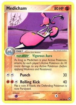 Medicham - EX Power Keepers (Uncommon) [PK-34] Imagen principal del producto