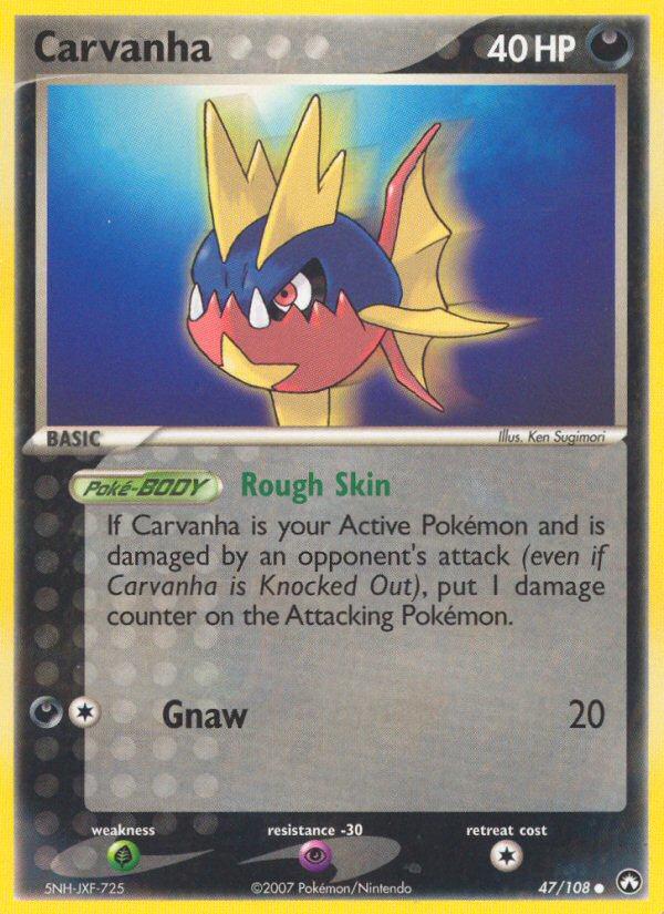 Carvanha - EX Power Keepers (Common) [PK-47] Immagine principale del prodotto