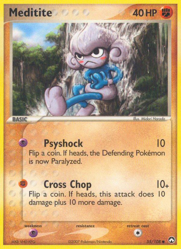 Meditite - EX Power Keepers (Common) [PK-55] Immagine principale del prodotto