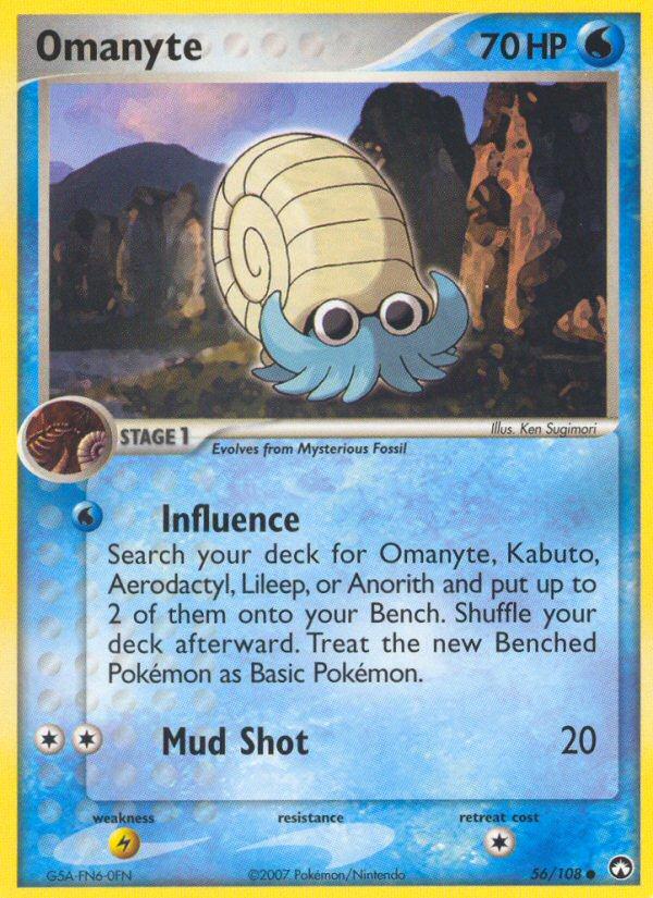 Omanyte - EX Power Keepers (Common) [PK-56] Hoofdafbeelding