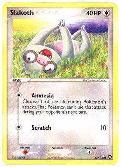 Slakoth - EX Power Keepers (Common) [PK-63] Immagine principale del prodotto
