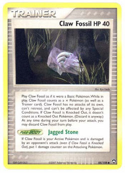 Claw Fossil - EX Power Keepers (Common) [PK-84] Hover Image