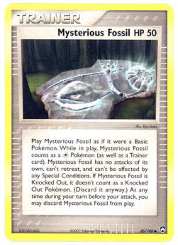Mysterious Fossil - EX Power Keepers (Common) [PK-85] Imagen principal del producto