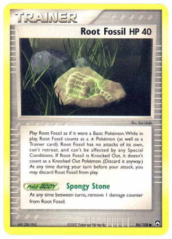 Root Fossil - EX Power Keepers (Common) [PK-86] Immagine principale del prodotto