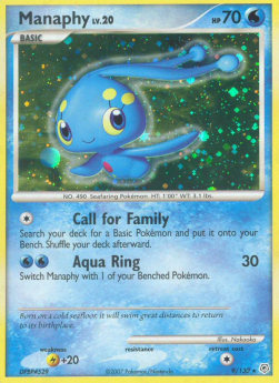 Manaphy Lv.20 - Diamond & Pearl (Holo Rare) [DP-9] Hover Image
