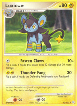 Luxio Lv.19 - Diamond & Pearl (Uncommon) [DP-52] Immagine principale del prodotto