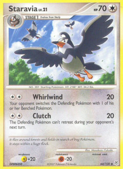 Staravia Lv.21 - Diamond & Pearl (Uncommon) [DP-64] Hauptbild