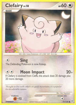 Clefairy Lv.18 Main image