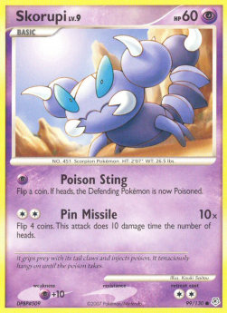 Skorupi Lv.9 - Diamond & Pearl (Common) [DP-99] Immagine principale del prodotto